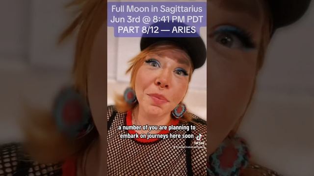 Full Moon in Sagittarius Video Astrological and Oracle Reading — PART 8/12: ARIES смотреть онлайн