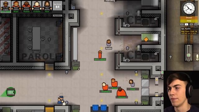 THE MOST CHAOTIC ESCAPE - Prison Architect: Escape Mode смотреть онлайн