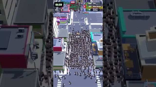 1500+!!! | Crowd Gang | Crowd City | War io | Zombie смотреть онлайн