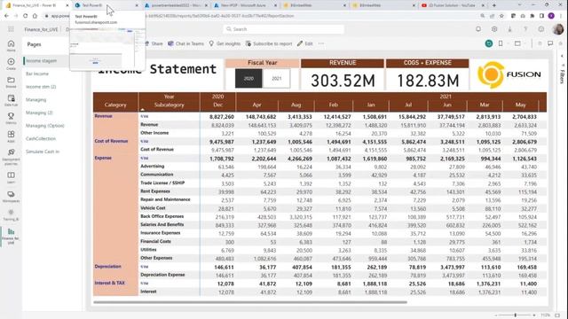 สอนการทำให้ Power BI report เปิดดูได้ผ่าน Web หรือผ่าน SharePoint Online смотреть онлайн