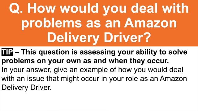 AMAZON Delivery Driver Interview Questions & Answers! | AMAZON DSP Driver Interview TIPS! смотреть онлайн