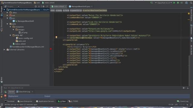 JSF Video Dersleri 2-Form Bileşenleri Ve Managed Beans смотреть онлайн