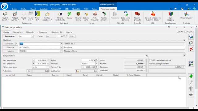 Comarch ERP Optima - Usługi złożone (film z lektorem) смотреть онлайн