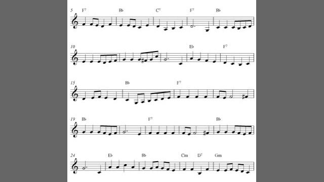 American Patrol, free clarinet sheet music solo смотреть онлайн