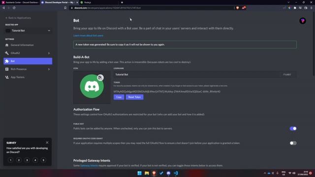 How to make a DASHBOARD for your Discord bot – 100% beginner friendly! (Outdated) смотреть онлайн