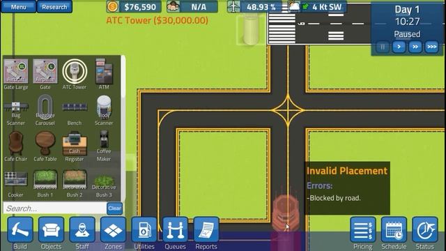 SimAirport / обзор