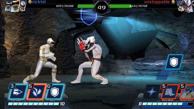 Shining Sixth Ep01 - Zhane - Silver Space Ranger - Rank Matches - Power Rangers Legacy Wars смотреть онлайн