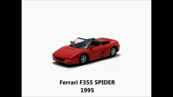 Ferrari Micro Cars 1:100