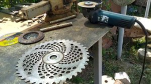 Восстанавливаем диск с обломанными победитовыми вставками.