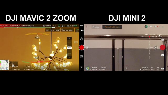 DJI MINI 2 vs DJI MAVIC 2 ZOOM смотреть онлайн