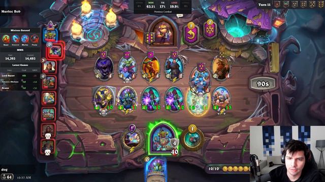 This Hero is Giga Broken with Venom | Dogdog Hearthstone Battlegrounds смотреть онлайн