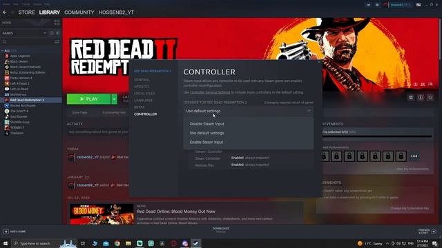 How To Play Red Dead Redemption 2 With A PS4/PS5 Controller Layout On PC | 2023 Fix! смотреть онлайн