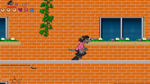 AOCG | Wilk i Zając 1: Nu, pogodi!(2002) Russian Cult Cartoon made into a horrible broken platforme смотреть онлайн