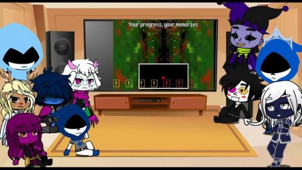 Deltarune Reacts to Undertale the Musical | Part 6 | GCRV |