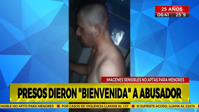 Así le dan la bienvenida a un violador en la cárcel смотреть онлайн