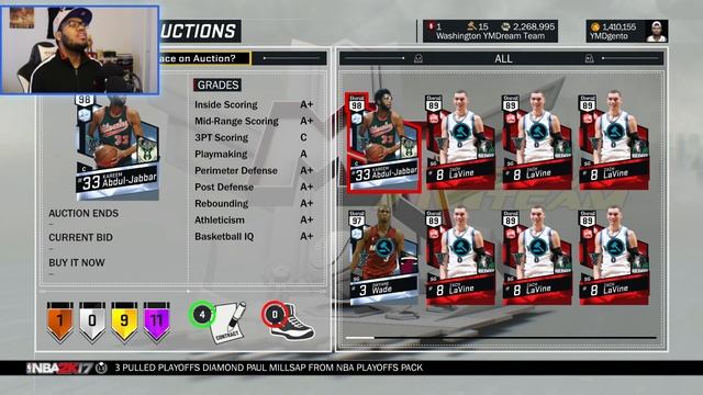 NBA 2k17 MyTeam Best Pack Opening Pt 2! 9x Total Diamonds Pulled! So Much Fire! High Scorers Boxes смотреть онлайн