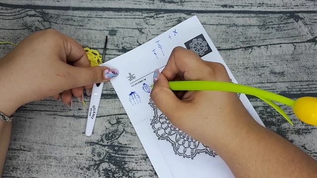 AlinaVjazet. Круглый мотив / Учимся вязать крючком / УРОК 2й смотреть онлайн