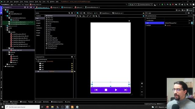 Cómo pogramar un reproductor de audio para móviles Android con Kotlin y Android Studio смотреть онлайн