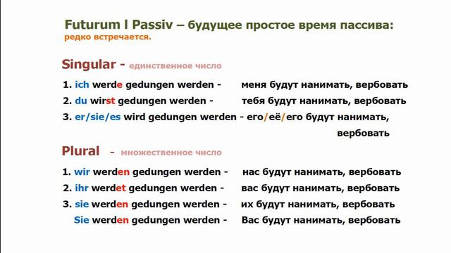 Die starken Verben - сильные глаголы, часть 21. смотреть онлайн