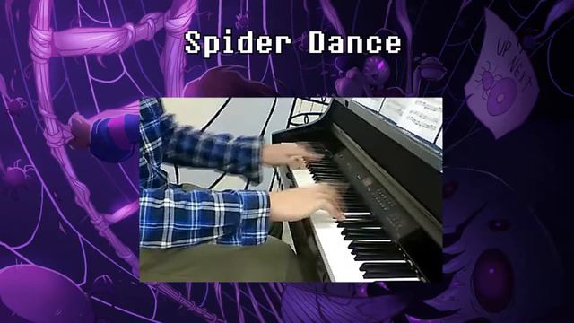 Undertale: Spider Dance - Piano Cover смотреть онлайн