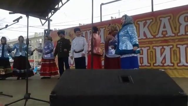 Ан-ль каз.песни" ТУГАЙКУЛЬ". Копейск. Масленица. 13 03 16г."Люблю я казаченьку". смотреть онлайн