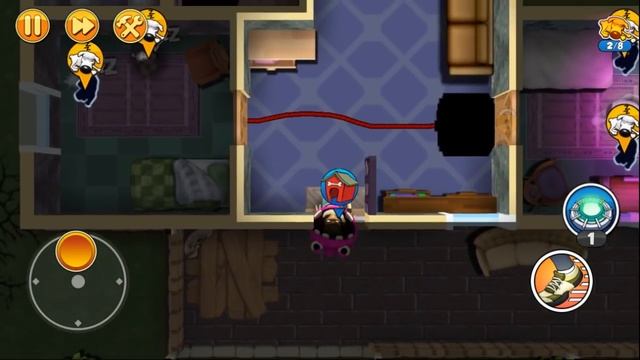 ВОРИШКА БОБ 2 #45 Секретные уровни и ЧЕЛЛЕНДЖ для Зрителей! Детская игра как мультик Robbery Bob смотреть онлайн