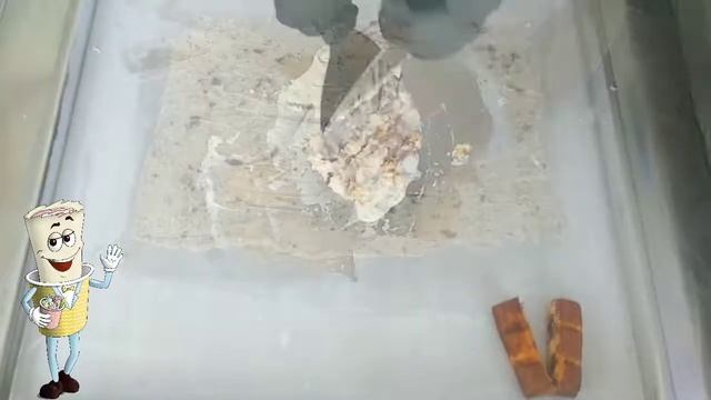 Тайское Жареное мороженое мягкий бисквит Milka смотреть онлайн