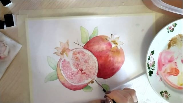 Акварель Гранат смотреть онлайн