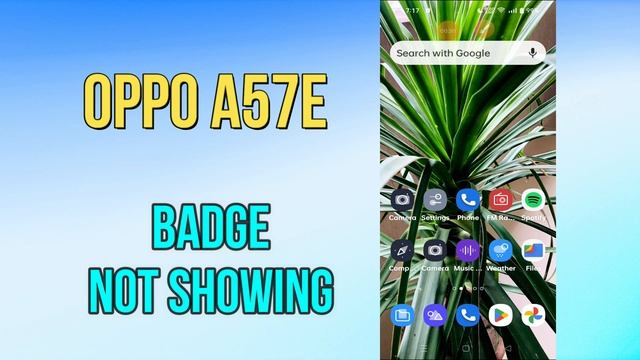 Oppo A57e App Icon Number Badge Not Showing || Icon Missing issue смотреть онлайн