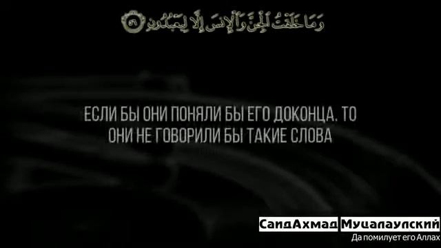 Саидахмад муцалаулский смотреть онлайн
