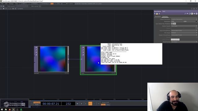 Create background content in TouchDesigner quickly and easily - tutorial смотреть онлайн