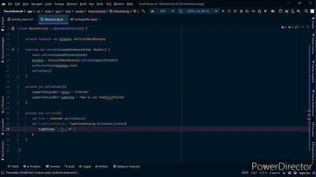 How To Use TimePickerDialog In Android With Kotlin.. смотреть онлайн