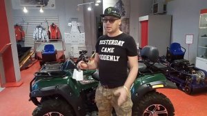 Установка подогрева ручек на мотобуксировщик