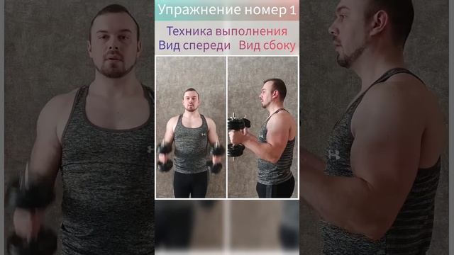 Качаем бицепс дома ? смотреть онлайн