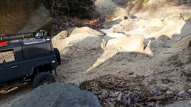 RC RC4WD Gelande D90 DEFENDER Gaya Mountain RUN II смотреть онлайн