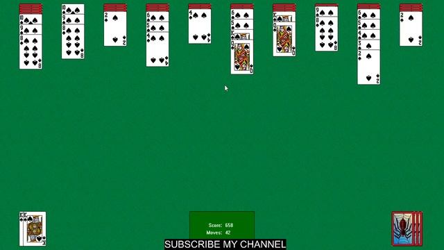 spider solitaire latest 2021| windows cards game| YouTube live gaming смотреть онлайн