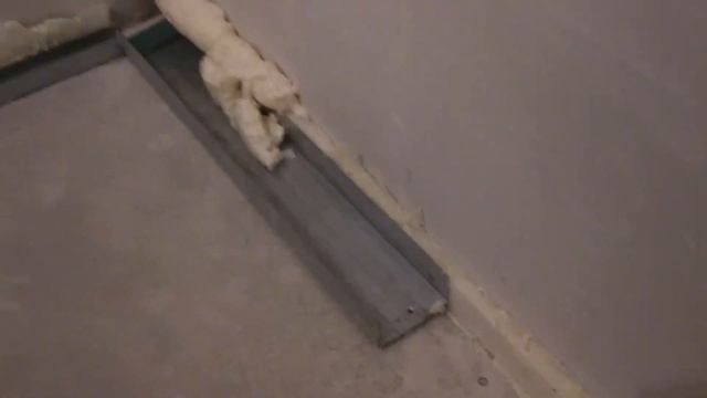 Наливной пол, демпфер и монтажная пена. смотреть онлайн