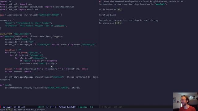 From vanilla Emacs to Python IDE смотреть онлайн