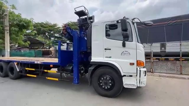 Xe nâng đầu 3 chân✅Hino Fl đời 2021✅Gắn cẩu gấp 6 tấn - Như mới смотреть онлайн