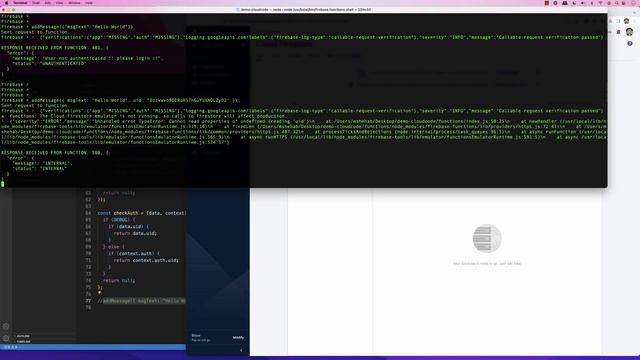 Firebase Cloud Functions: Interact with Firestore смотреть онлайн