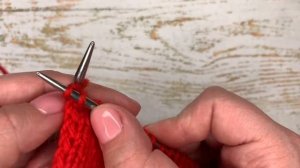 6. Вязание для начинающих. Как вязать красивые кромочные петли. Кромочные петли по рисунку.