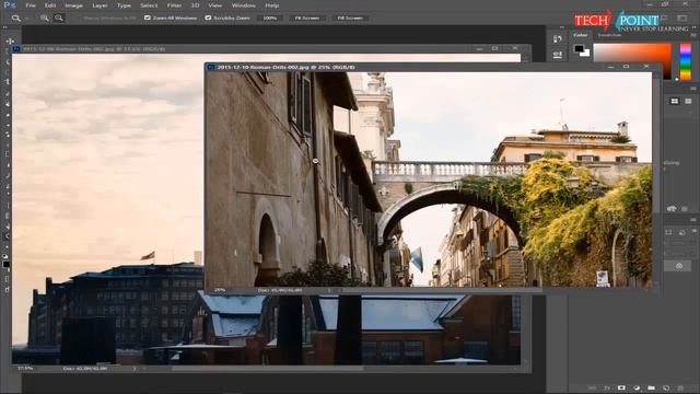 Photoshop Zoom Tool And Hand Tool Introduction смотреть онлайн