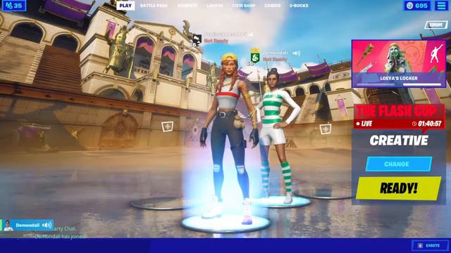 Fortnite battle royale Flash-cup tournament w/ peacecontrolRiley смотреть онлайн