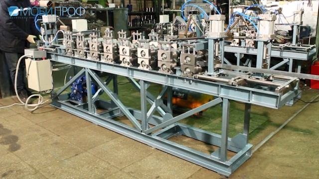 Cтанок для производства профиля для гипсокартона смотреть онлайн