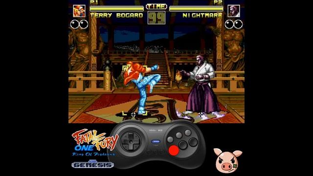 Fatal Fury One (gameplay and collision boxes test) смотреть онлайн
