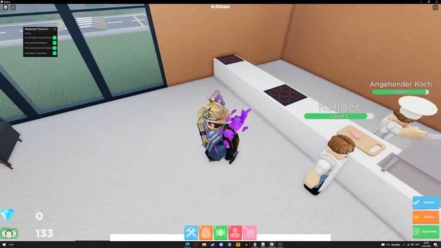 Restaurant Tycoon 2 - fast Service - Auto collect Money! // Script = Pastebin смотреть онлайн