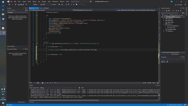 CRUD MySQL Database Visual Studio C# dengan MySQL Connector | #part2 | [Visual Studio] смотреть онлайн