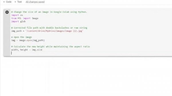 Resize Image using Python and Colab