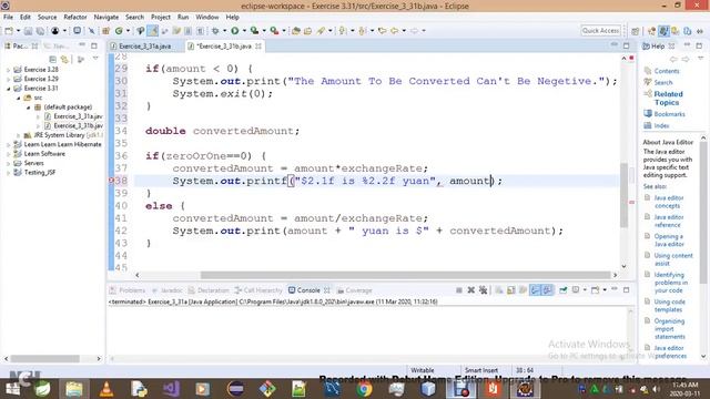 Introduction To Java Programming Exercise 3 31b смотреть онлайн