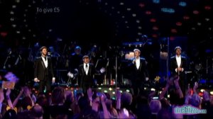 TAKE THAT ROBBIE WILLIAMS  REUNION ON STAGE TOGETHER HD HI DEF